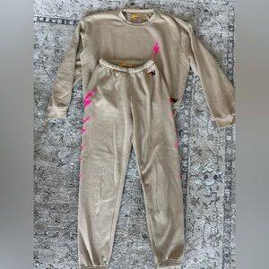 Aviator Nation Bolt Sweat Set - XS